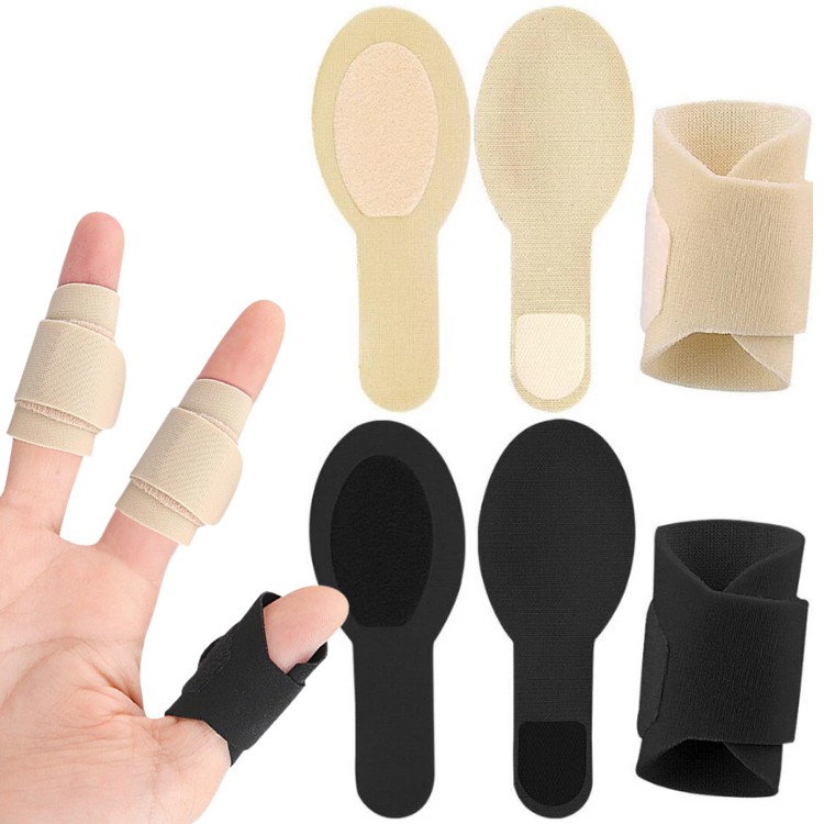 Foto 2 pulgar | Duo Venda Protector Dedo Mano Soporte Férula Dolores Velcro