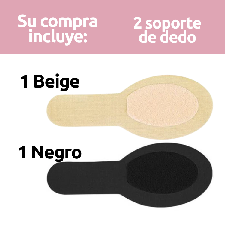 Foto 6 pulgar | Duo Venda Protector Dedo Mano Soporte Férula Dolores Velcro