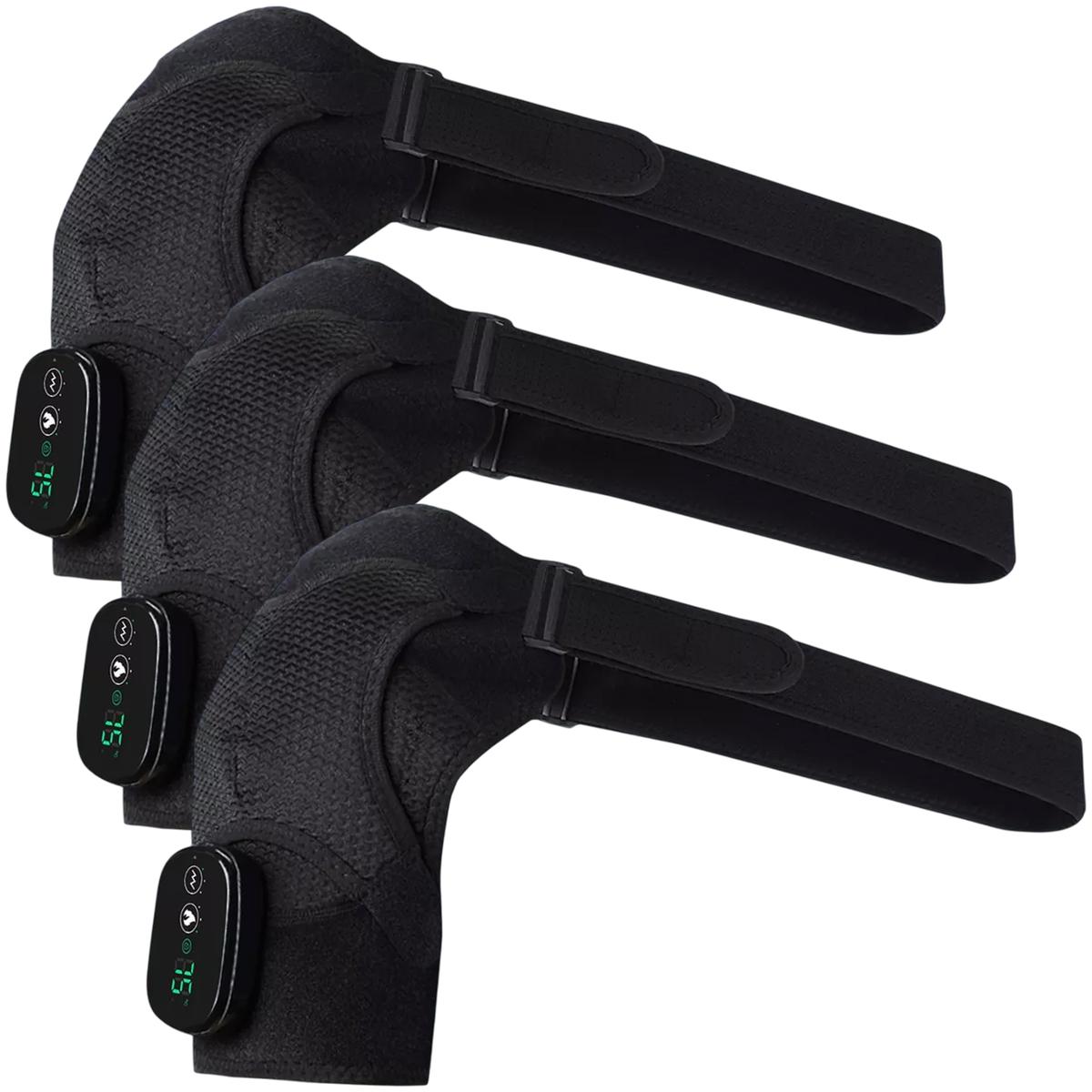 Foto 2 pulgar | Masajeador Con Vibración Fullmedix Mxpib-003 3 Piezas Negro