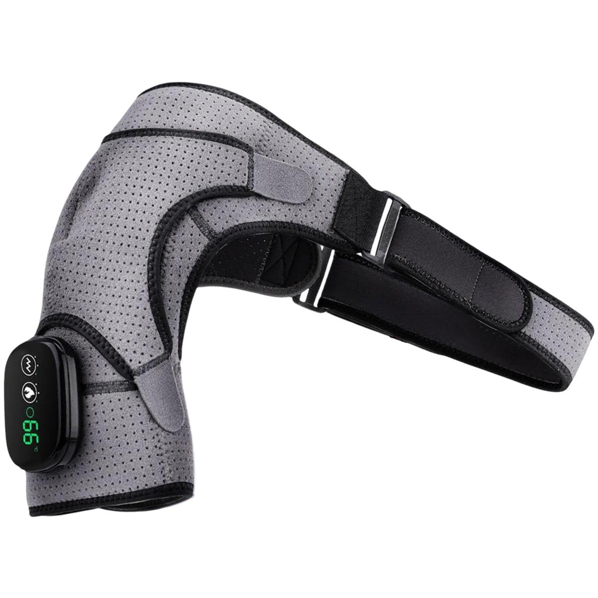 Foto 3 pulgar | Hombreras Para Masaje  Fullmedix Mxpfp-001 1 Pieza Gris Y Negro