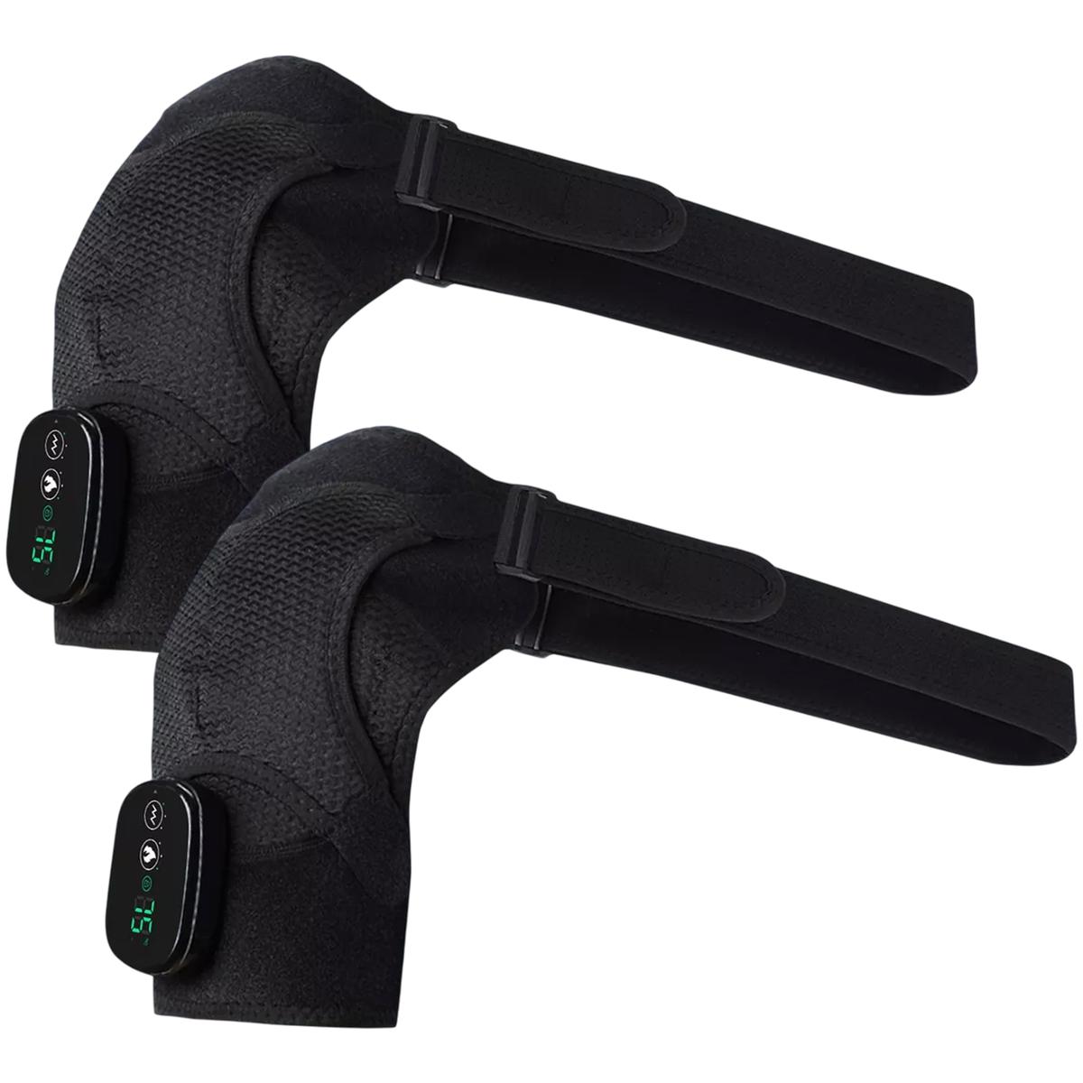 Foto 2 pulgar | Masajeador De Calor Para Hombro Fullmedix Mxpib-002 2 Piezas Negro