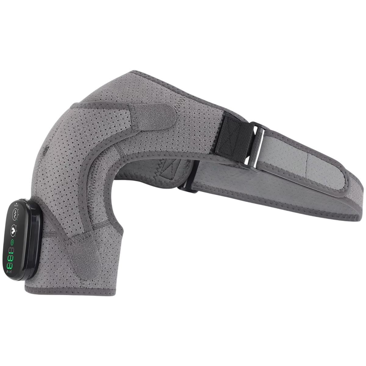 Foto 2 pulgar | Soporte Masajeador De Hombro Fullmedix Mxpuy-001 1 Pieza Gris
