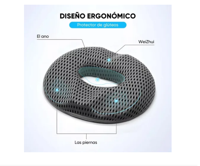Foto 4 pulgar | Ortopédica Dona Para Hemorroides Y Coxis Grande