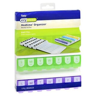 Foto 1 | Venta Internacional- Organizador Ezy Dose Medtime Semanal 4 Veces al Día
