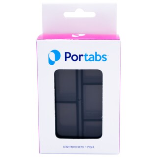 Foto 3 | Pastillero Diario con División Gris Mini Maleta