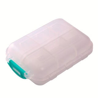 Foto 1 | Pastillero Diario con División Blanco Mini Maleta
