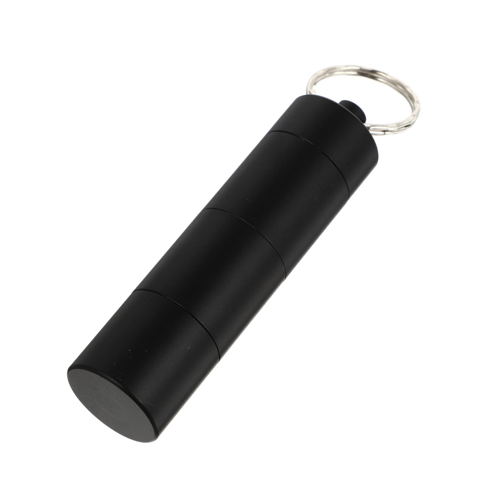 Foto 2 pulgar | Botella De Medicina Con Forma De Llavero, Vial De Aleación De Aluminio, 3 Rejillas - Venta Internacional.