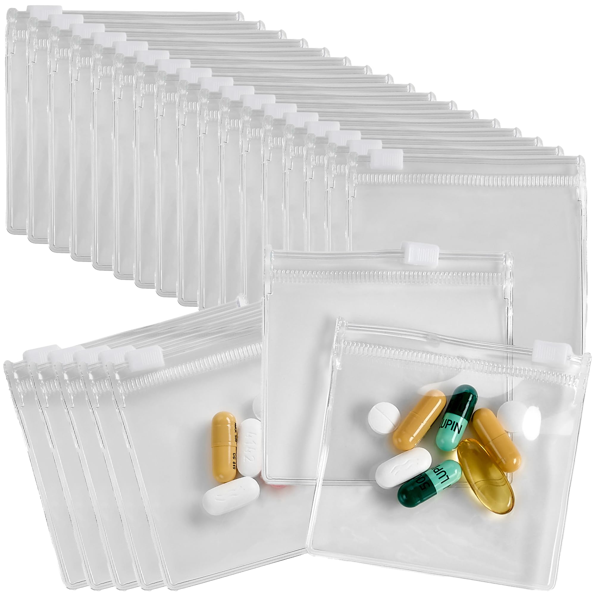 Foto 2 pulgar | Bolsas Para Pastillas Con Cierre Medca, Paquete De 24 Sin Bpa - Venta Internacional.