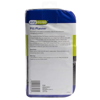 Foto 5 | Pastillero Ezy Dose Para Un Día A La Vez Con Funda De Transporte - Venta Internacional.