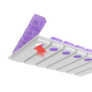 Foto 3 | Pastillero Ezy Dose, Planificador Semanal De Medicamentos Para 7 Días, Sin Bpa - Venta Internacional.