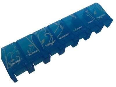 Foto 2 | Organizador De Vitaminas Ezy Dose Soft Touch, Planificador Semanal De Píldoras - Venta Internacional.