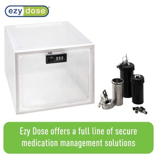 Foto 2 | Caja Fuerte Para Medicamentos Ezy Dose, Almacenamiento Seguro De Gran Capacidad - Venta Internacional.
