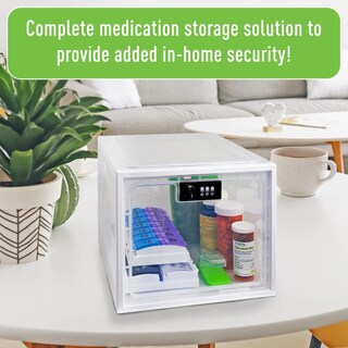 Foto 3 | Caja Fuerte Para Medicamentos Ezy Dose, Almacenamiento Seguro De Gran Capacidad - Venta Internacional.