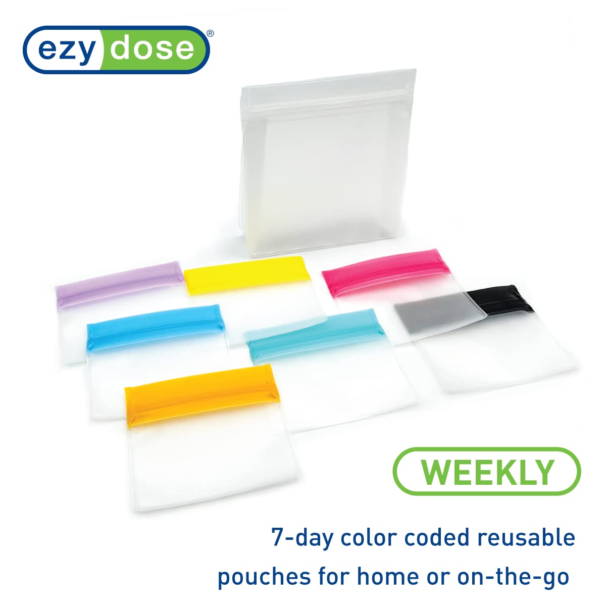 Foto 5 pulgar | Juego De Bolsitas Para Pastillas Ezy Dose, Reutilizables Durante 7 Días, Tamaño Viaje, Sin Bpa - Venta Internacional.