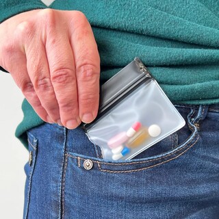 Foto 6 | Juego De Bolsitas Para Pastillas Ezy Dose, Reutilizables Durante 7 Días, Tamaño Viaje, Sin Bpa - Venta Internacional.