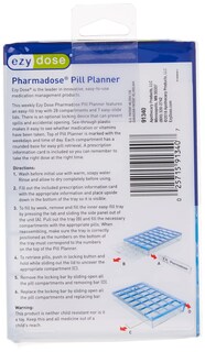 Foto 6 | Planificador Semanal De Medicamentos Ezy Dose Para 7 Días, Sin Bpa - Venta Internacional.