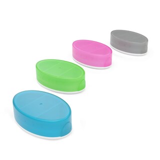 Foto 1 | Pastillero Ezy Dose Daily Ovalado Con 3 Compartimentos 4 Unidades Sin Bpa - Venta Internacional.