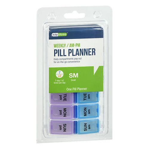Foto 1 | Contenedor De Pastillas De Viaje Ezy Dose Para 7 Días Por La Mañana Y Por La Tarde  1 Unidad - Venta Internacional.