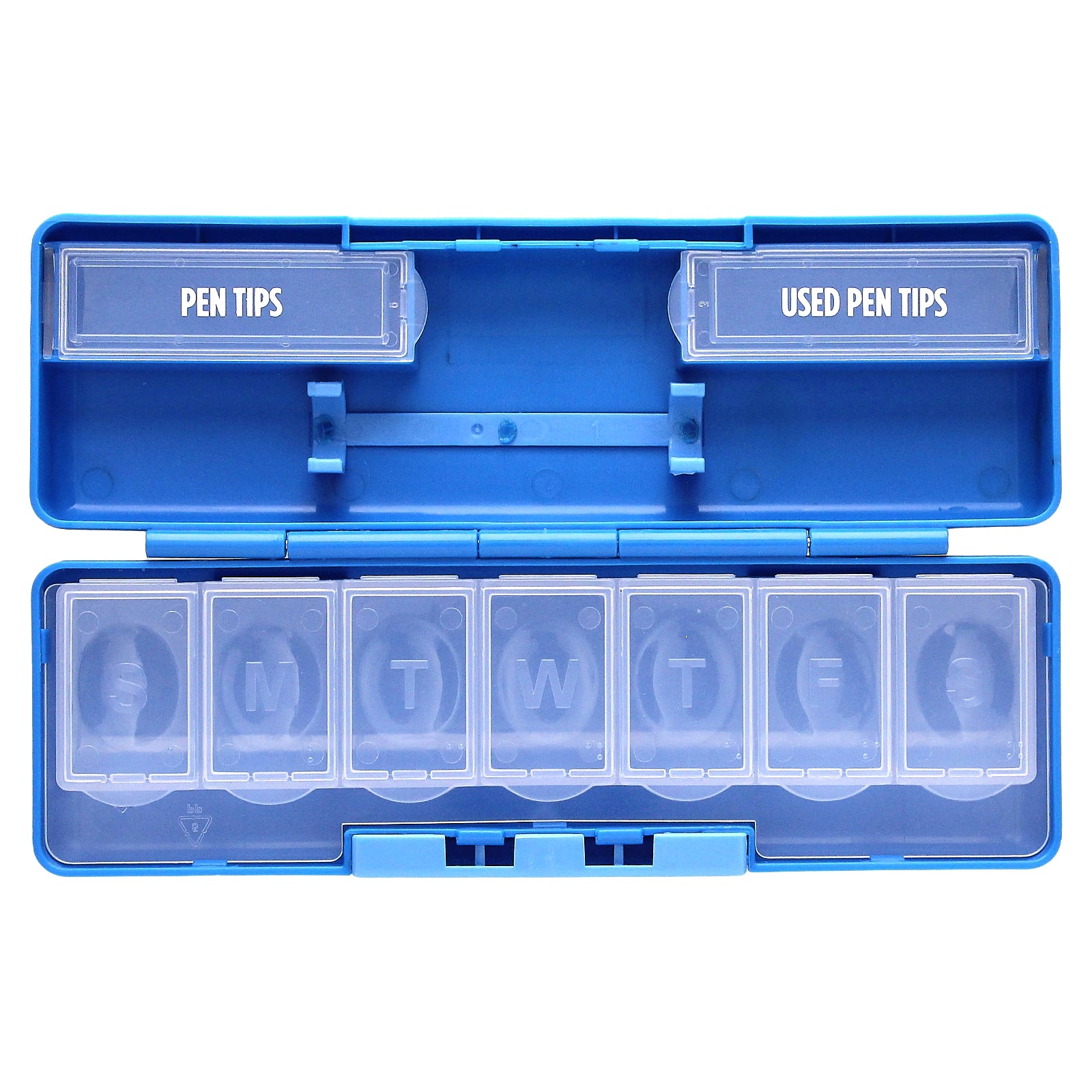 Foto 4 pulgar | Recordatorio De Píldoras Ezy Dose Para 7 Días Con Soporte Para Bolígrafos  1 Unidad - Venta Internacional.