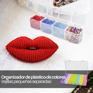 Foto 5 | Pastillero Organizador Medicamento Joyería 28 Espacios