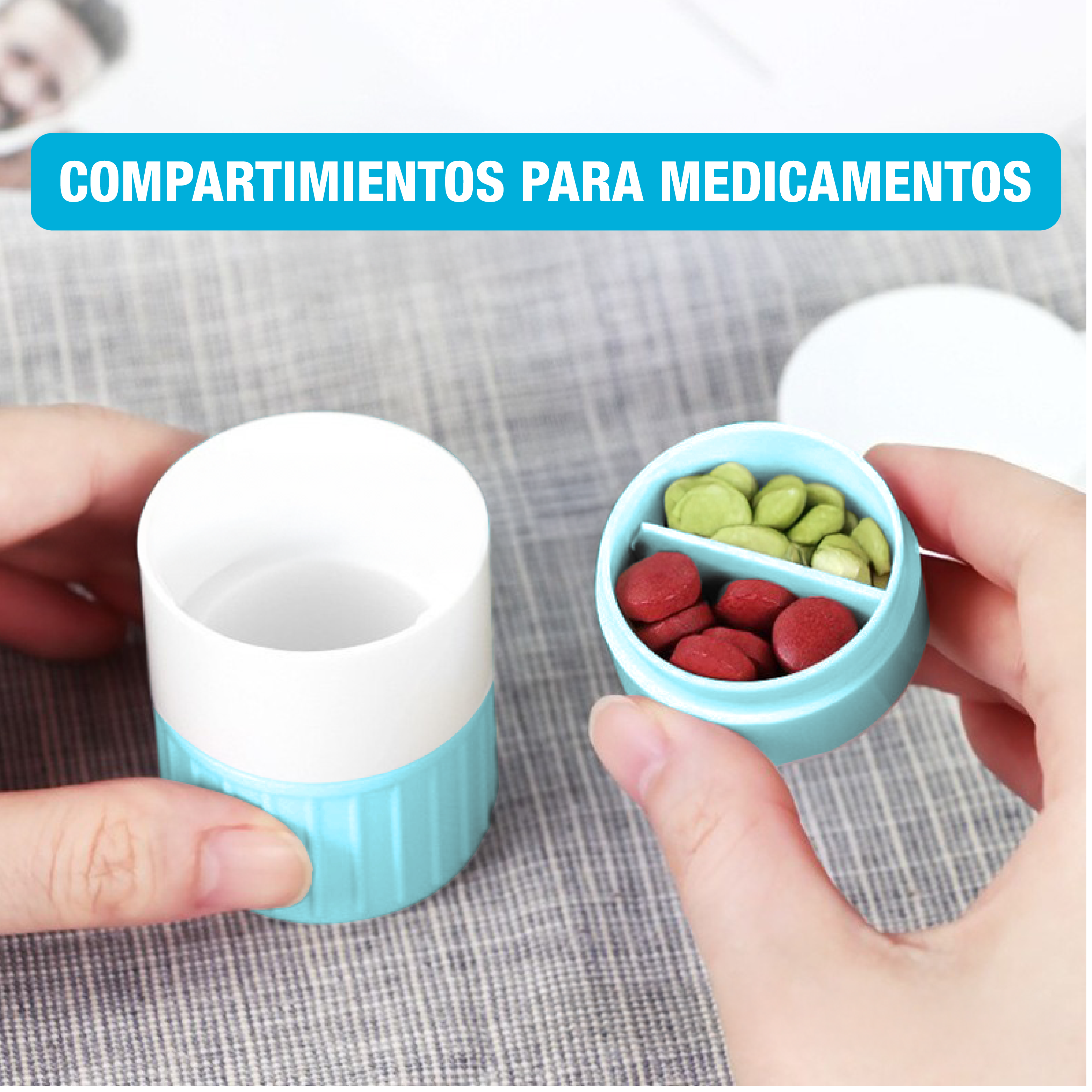 Foto 5 pulgar | Triturador Cortador de Pastillas y Vitaminas para Pastillas