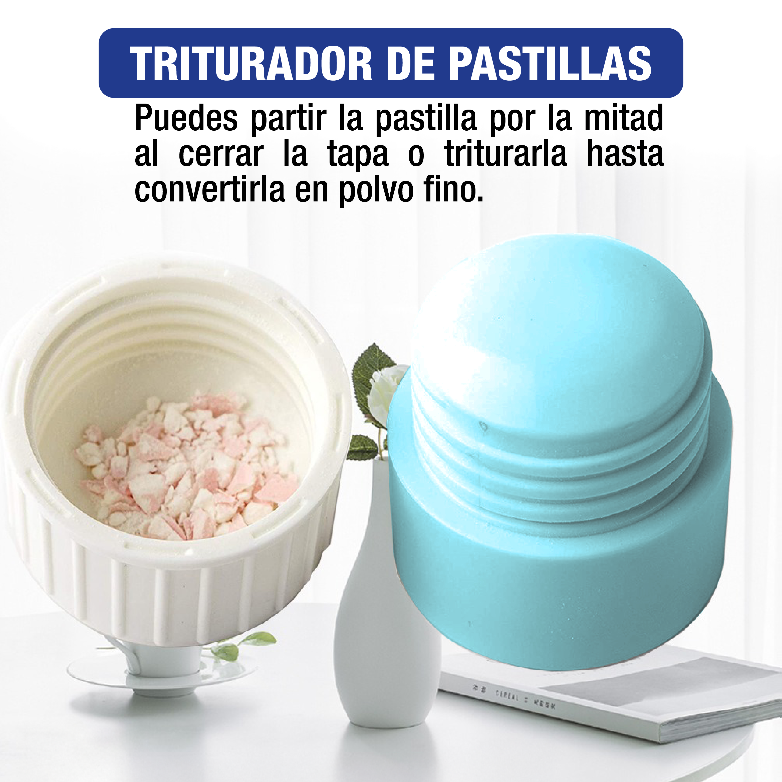 Foto 3 | Triturador Cortador de Pastillas y Vitaminas Portabs