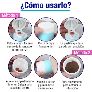 Foto 6 | Triturador Cortador de Pastillas y Vitaminas Portabs