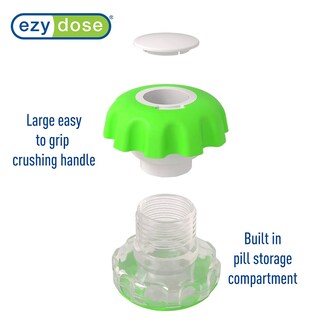 Foto 4 | Trituradora Y Molinillo De Píldoras Ezy Dose Crush Pills, Vitaminas - Venta Internacional.