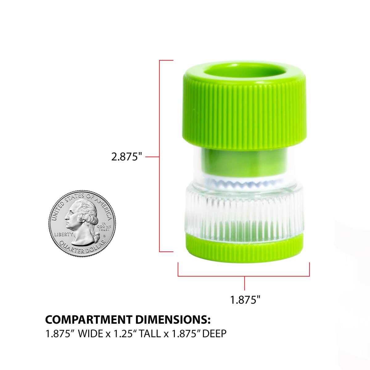 Foto 5 pulgar | Triturador y Organizador de Píldoras Ezy Dose Verde - Venta Internacional