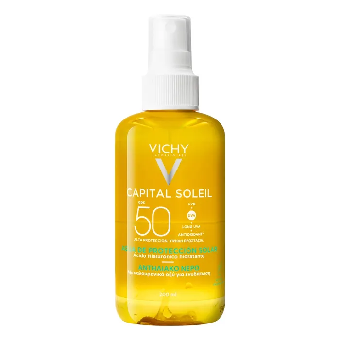 Foto 2 pulgar | Protector Solar En Spray Vichy Capital Soleil Solar Water Spf 50 200ml