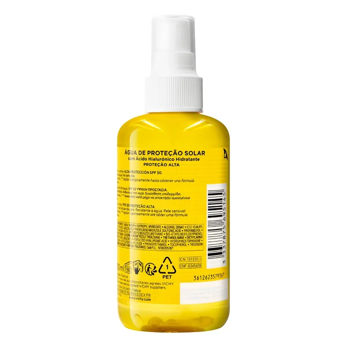 Foto 4 pulgar | Protector Solar En Spray Vichy Capital Soleil Solar Water Spf 50 200ml
