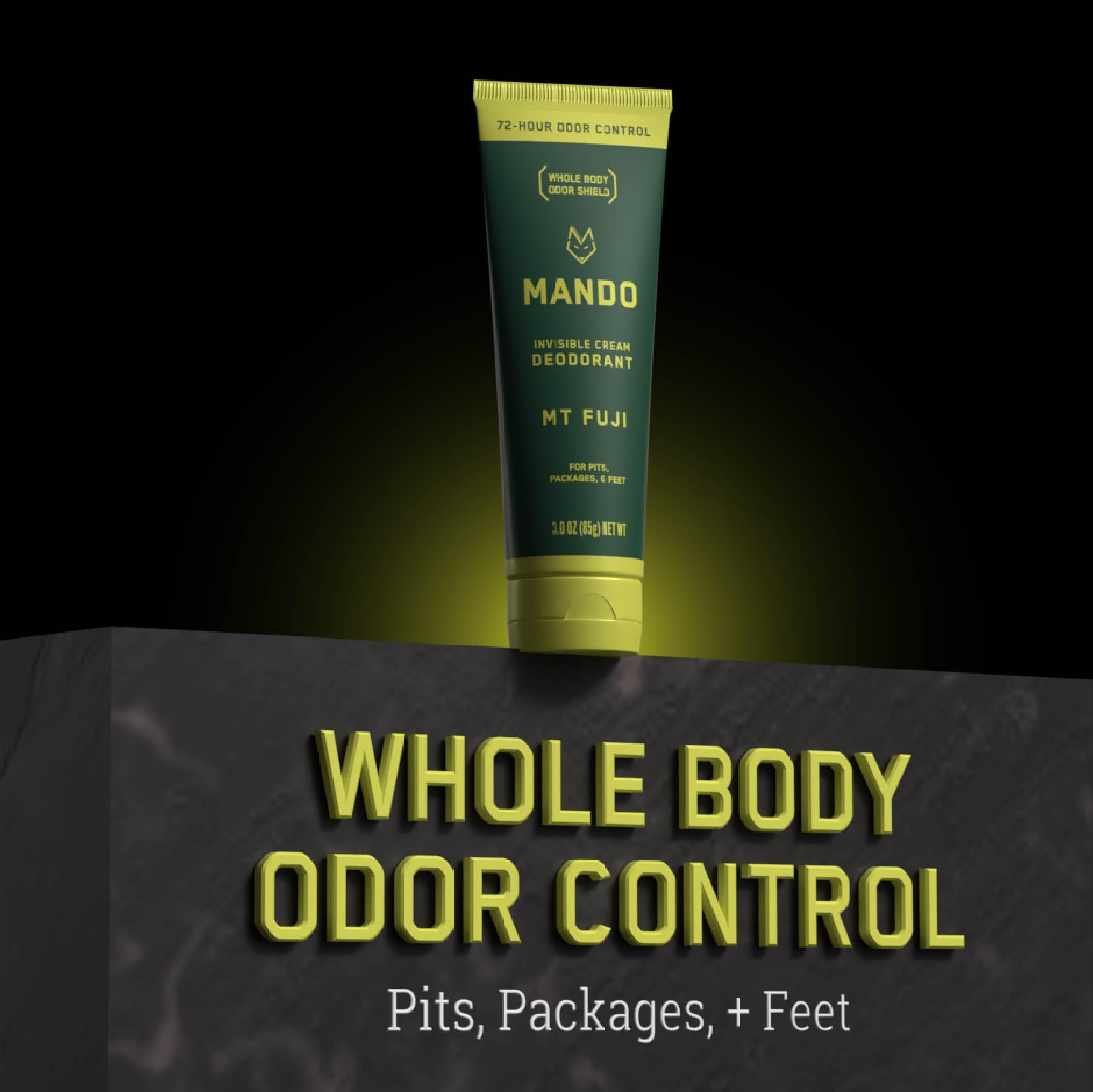 Foto 5 | Desodorante Mando Whole Body Para Hombre, 72 Horas, Control De Olores, 90 Ml, 2 Unidades - Venta Internacional.