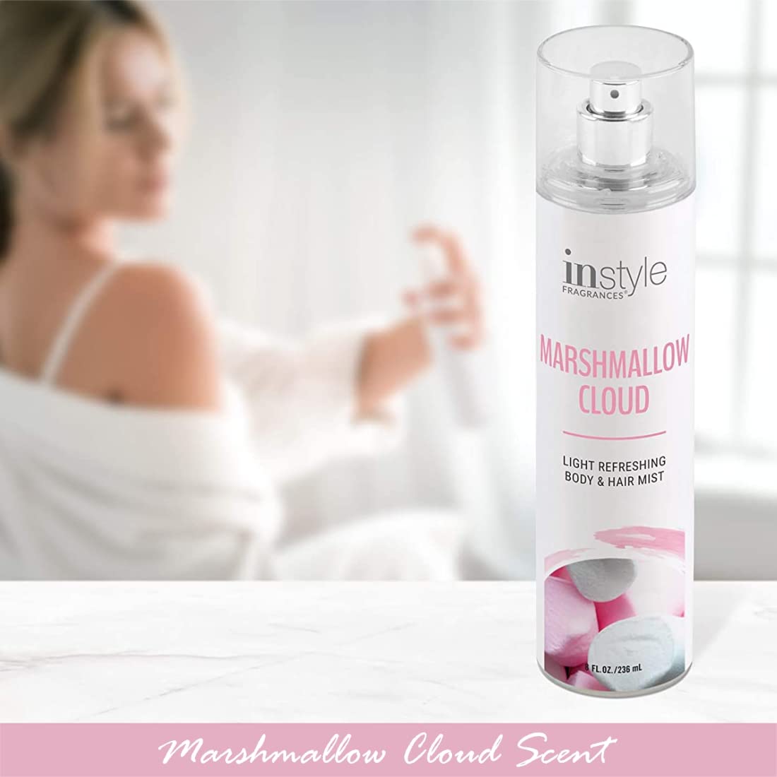 Foto 5 pulgar | Bruma Corporal Y Capilar Instyle Fragrances Marshmallow Cloud 240 Ml - Venta Internacional.