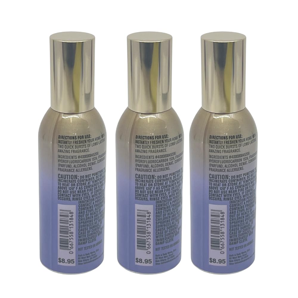 Foto 3 pulgar | Room Spray Bath & Body Works Para Ropa De Cama Y Lavanda, 45 Ml, Paquete De 3 - Venta Internacional.