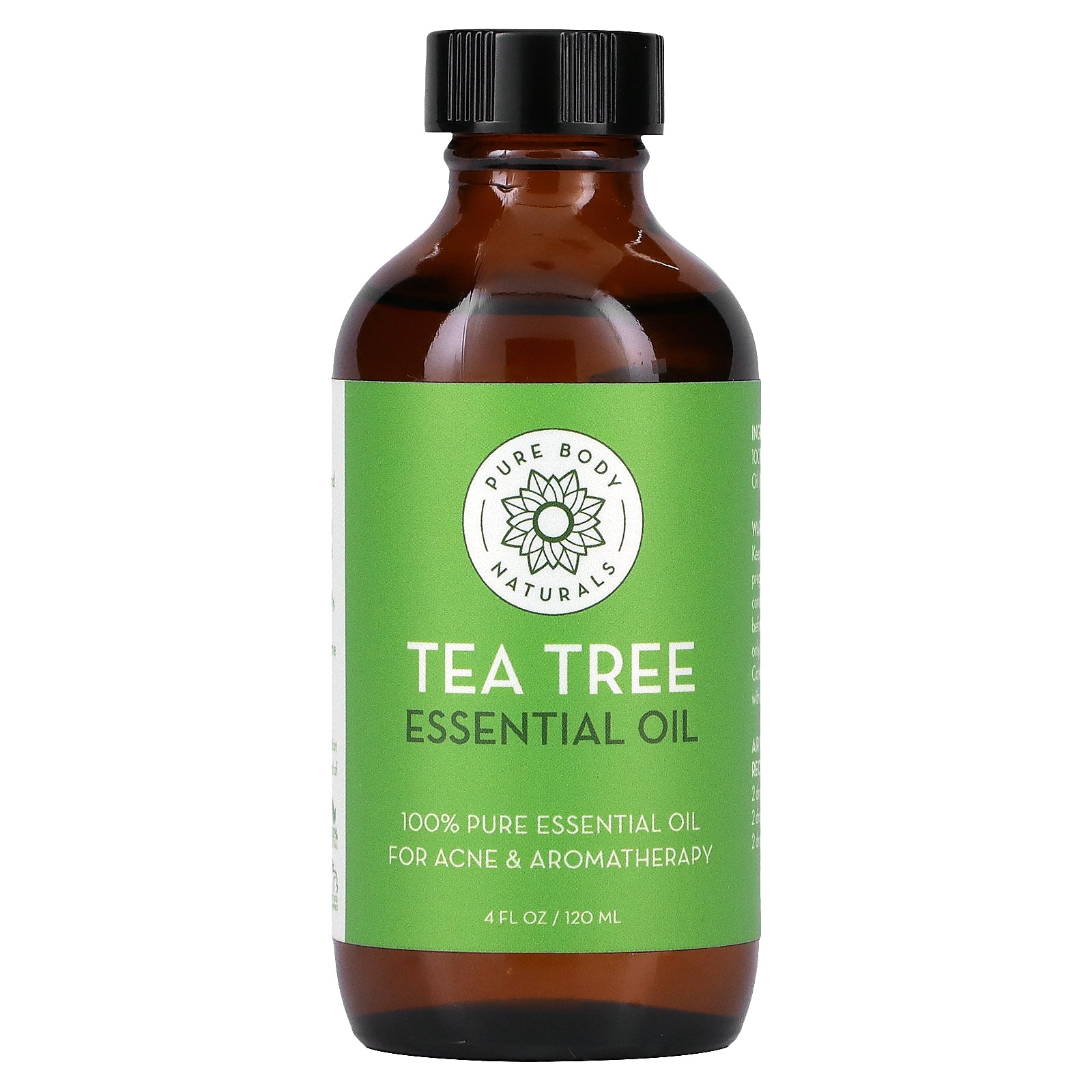 Foto 2 pulgar | Aceite Esencial Pure Body Naturals Tea Tree 120 Ml - Venta Internacional.