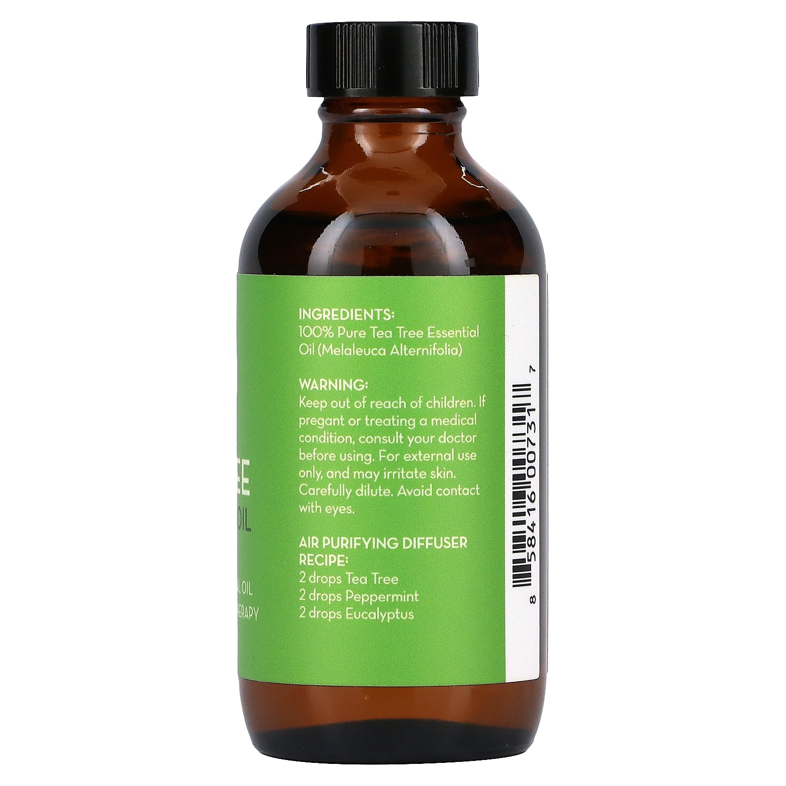 Foto 3 pulgar | Aceite Esencial Pure Body Naturals Tea Tree 120 Ml - Venta Internacional.
