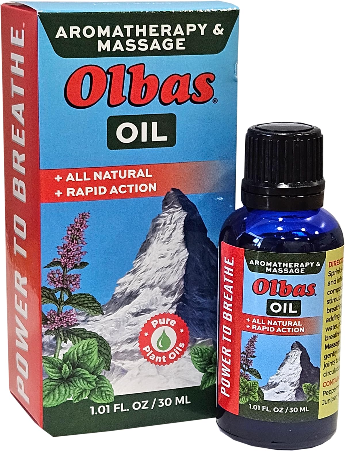 Aceite De Masaje Y Aromaterapia Olbas 30ml - Venta Internacional.