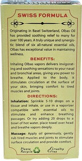 Foto 3 | Aceite De Masaje Y Aromaterapia Olbas 30ml - Venta Internacional.
