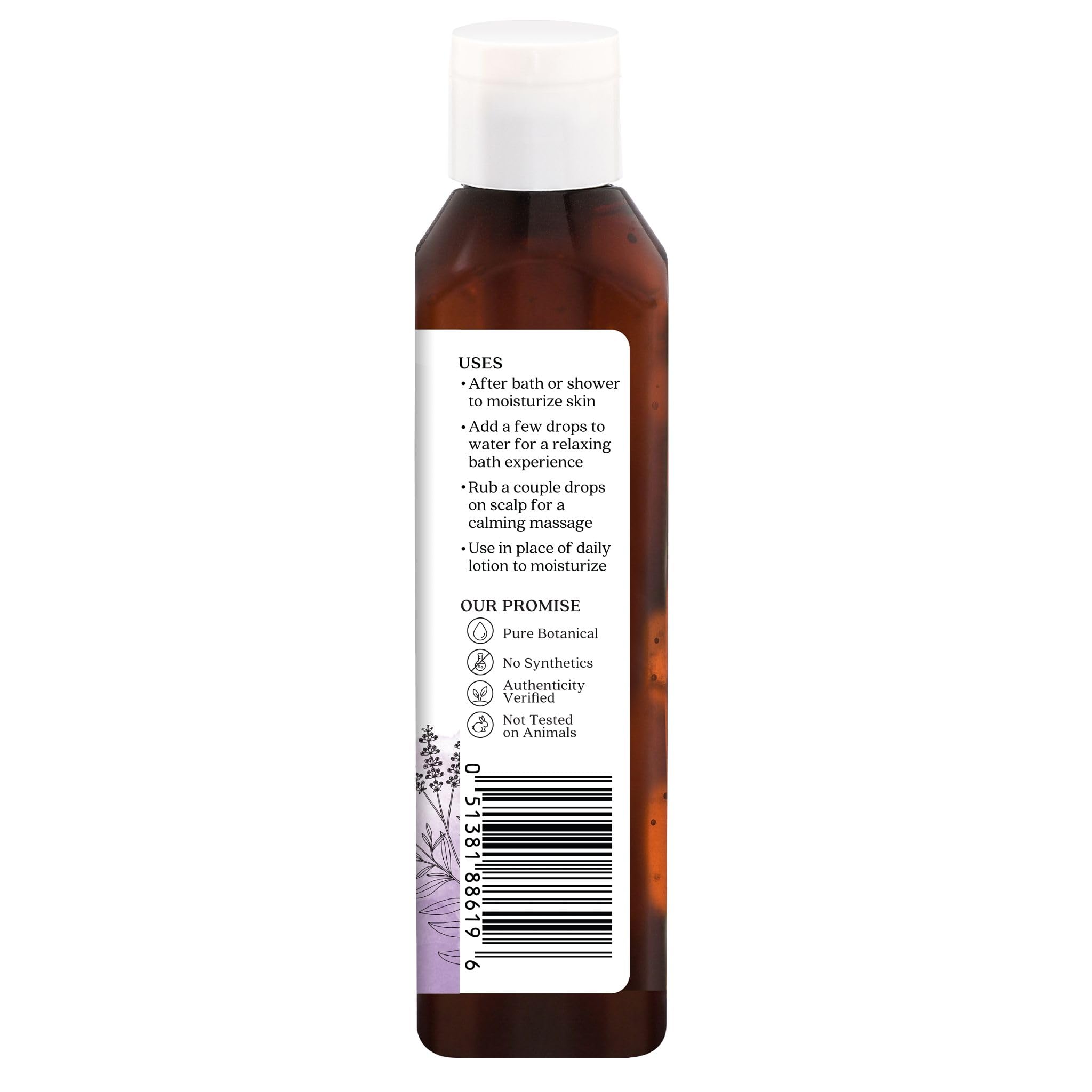 Foto 2 | Aceite De Aromaterapia Para Baño  Cuerpo Y Masaje Aura Cacia Lavender 240 Ml - Venta Internacional.