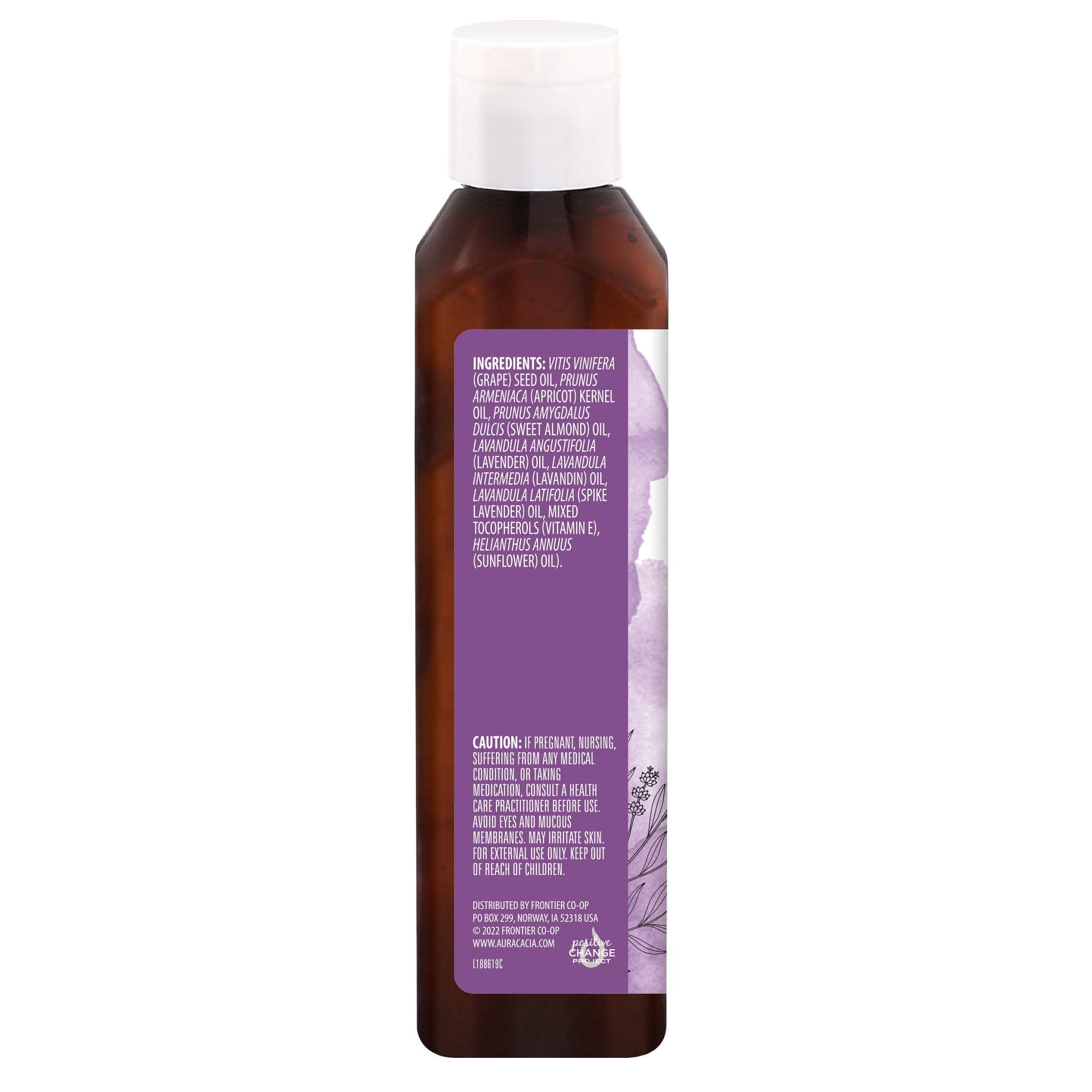 Foto 3 | Aceite De Aromaterapia Para Baño  Cuerpo Y Masaje Aura Cacia Lavender 240 Ml - Venta Internacional.