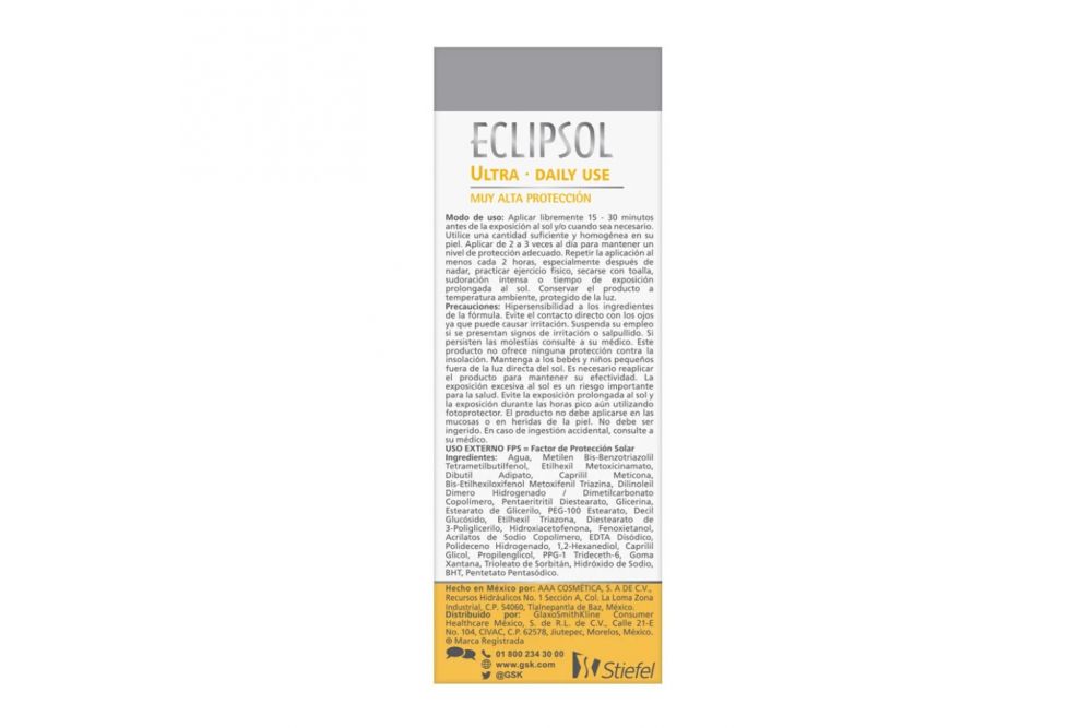 Foto 4 pulgar | Bloqueador Solar Eclipsol Ultra +50 FPS Crema 60 g