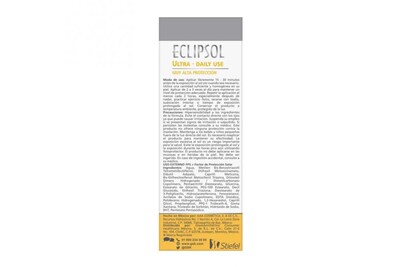 Foto 3 | Bloqueador Solar Eclipsol Ultra +50 FPS Crema 60 g