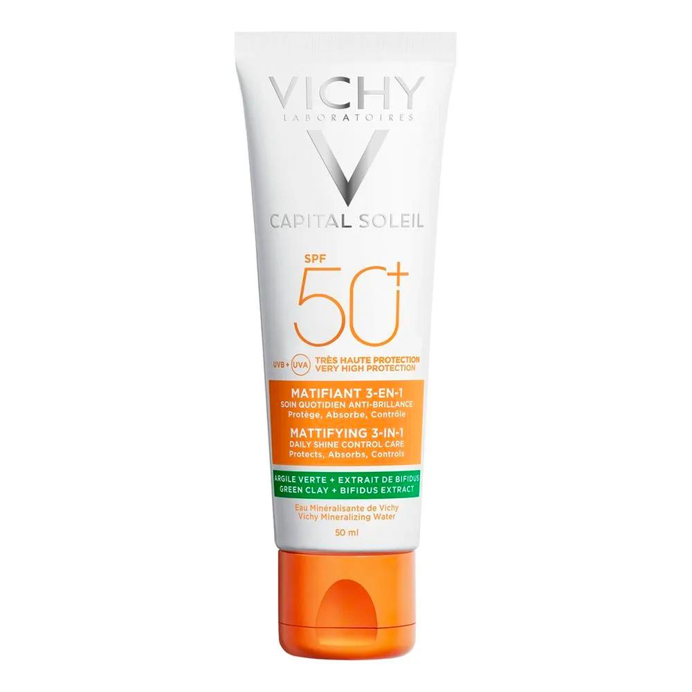 Protector Solar Vichy Capital Soleil 3 En 1 Fps 50+ 50 ml