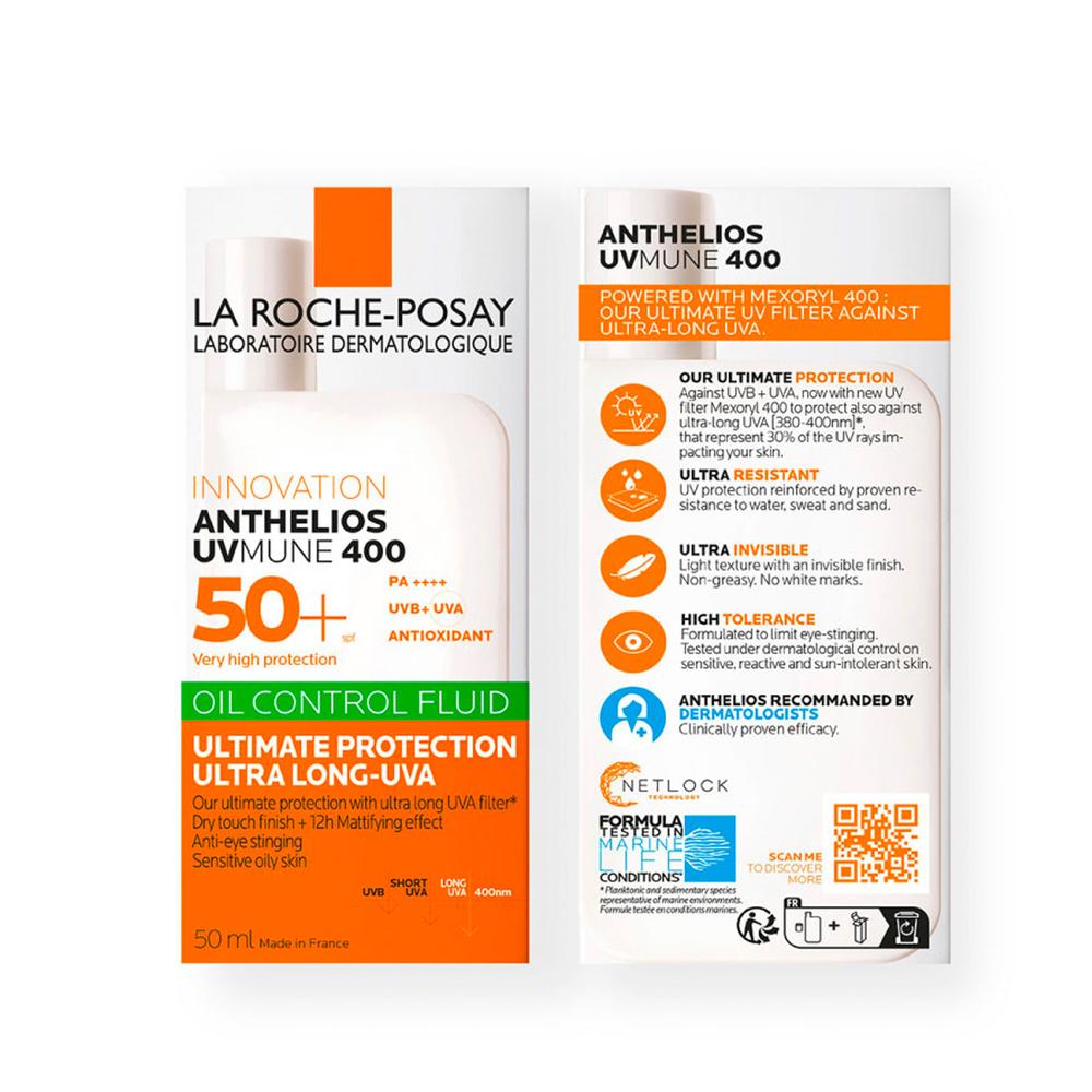 Foto 4 pulgar | Protector Solar La Roche Posay Uvmune 400 Fps50+ 50 Ml