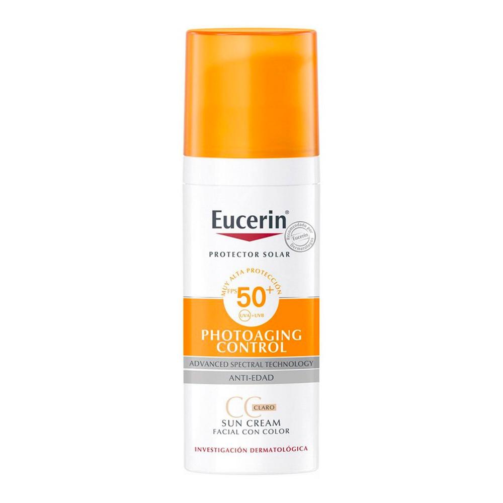 Foto 2 pulgar | Protector Solar Eucerin Photoaging Control con Color 50 ml