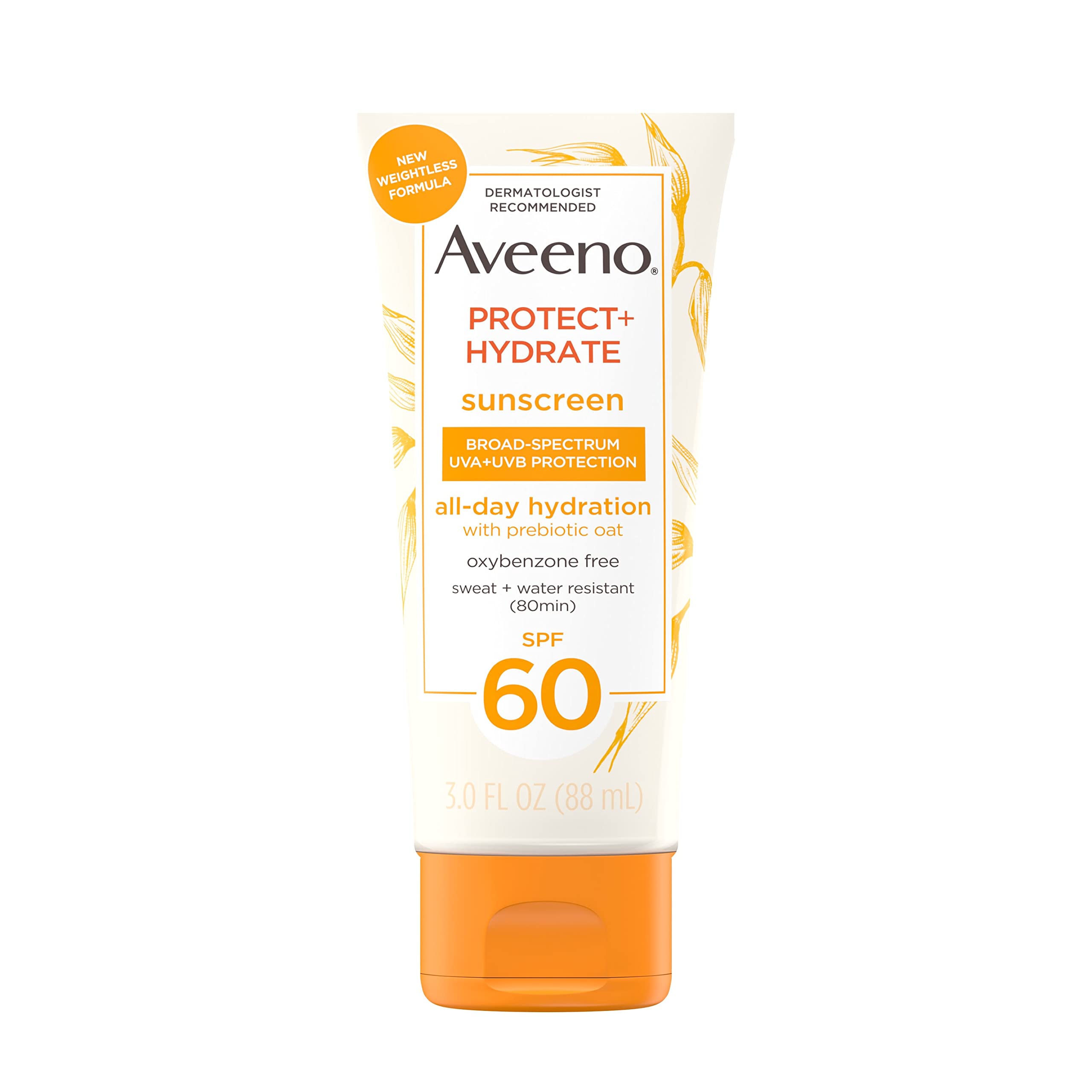 Foto 2 pulgar | Loción de Protección Solar Aveeno Protect + Hydrate SPF 60 90 ml - Venta Internacional