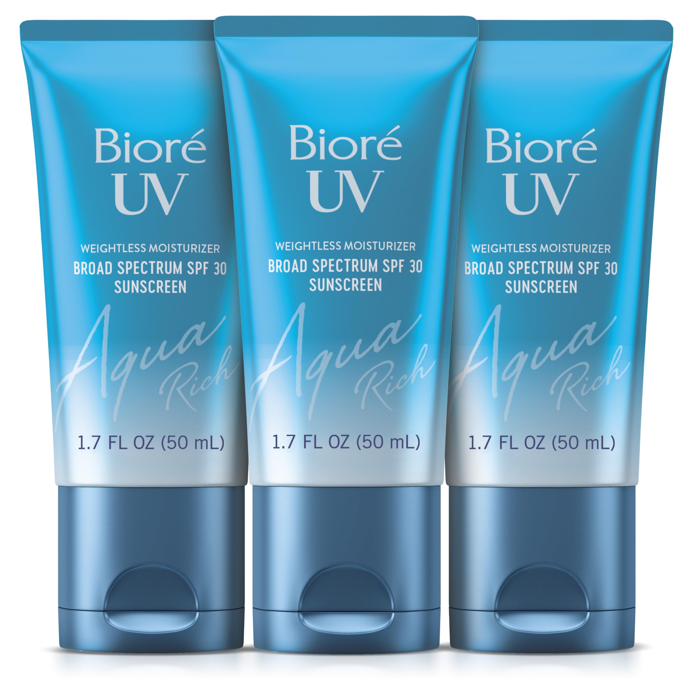 Foto 2 pulgar | Protector Solar Bioré UV Aqua Rich SPF 30 PA+++ 50 ml 3 Piezas - Venta Internacional