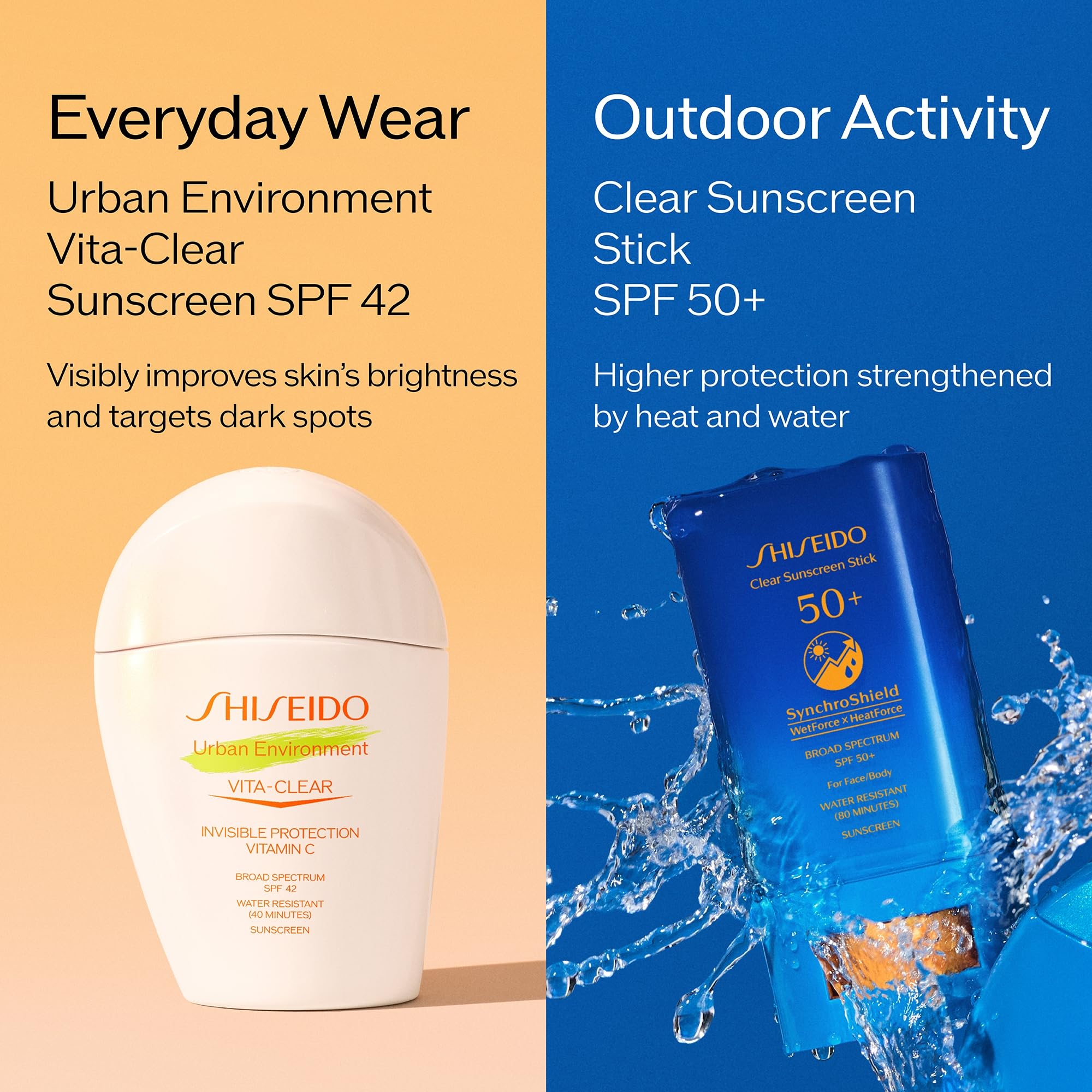Foto 8 pulgar | Protector Solar Shiseido Urban Environment Vita-clear Spf 42 30 ml - Venta Internacional