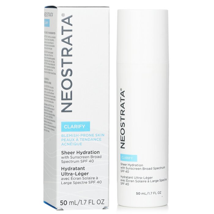 Foto 3 pulgar | Loción Neostrata Clarify Sheer Hydration Spf 40 50 Ml - Venta Internacional.
