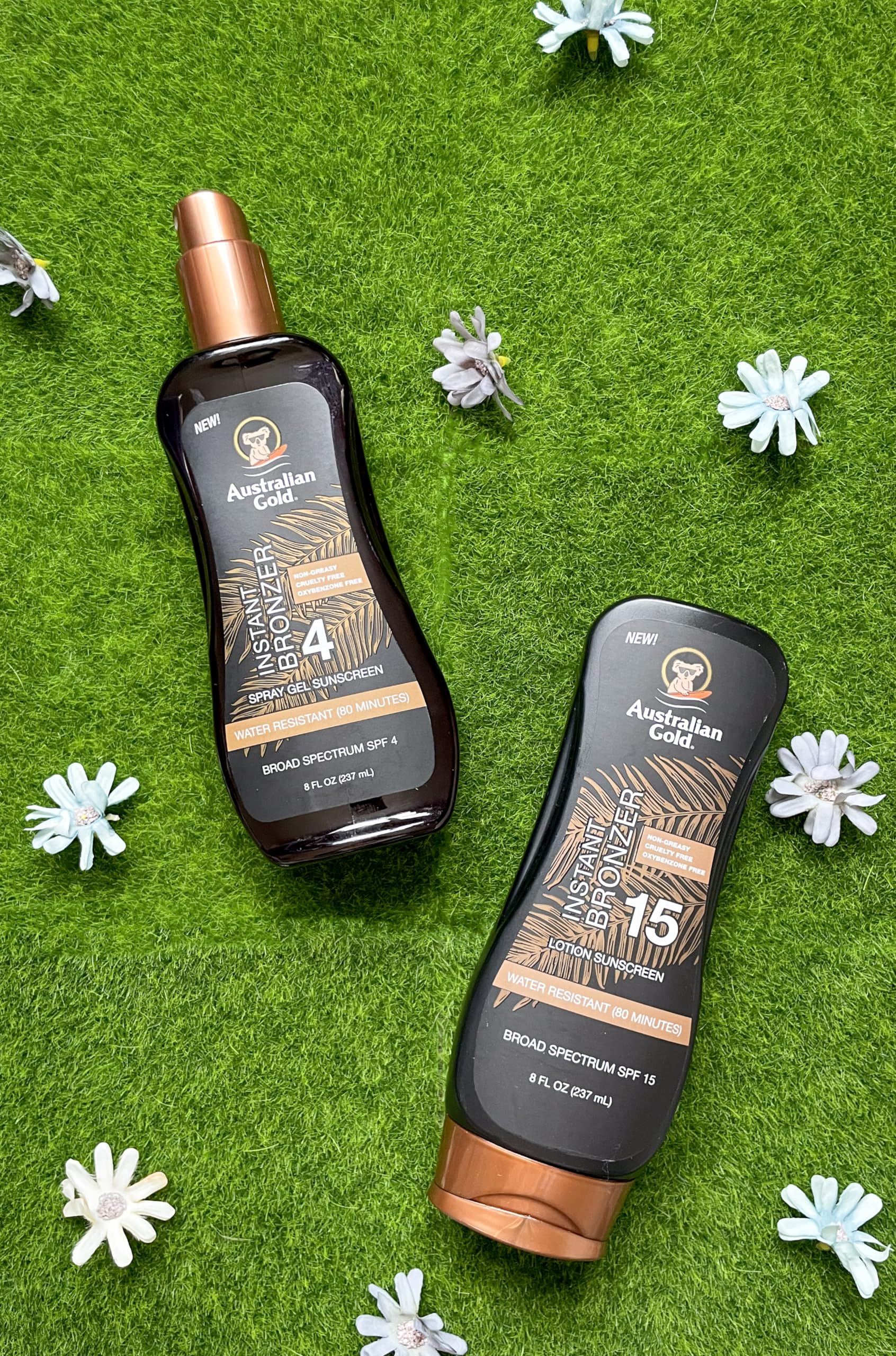 Foto 3 pulgar | Gel De Protección Solar En Aerosol Australian Gold Spf 4 240 Ml Con Bronceador - Venta Internacional.
